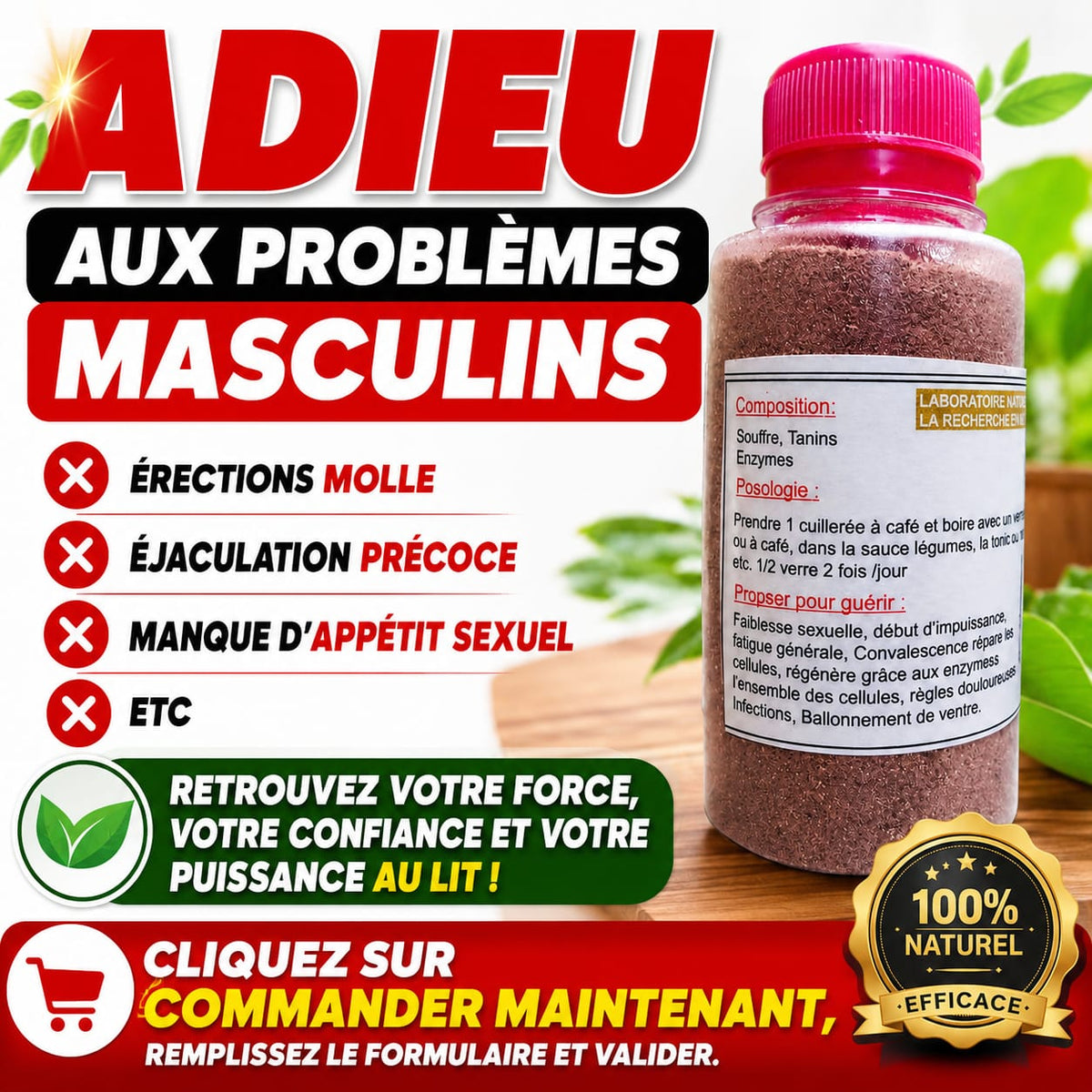 🔥REDEVIENS L'HOMME FORT ET PUISSANT DE FAÇON NATURELLE 🔥